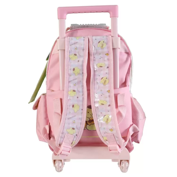 Mochila Escolar 2026 Pompompurin 16" con Carro Art.SR3602